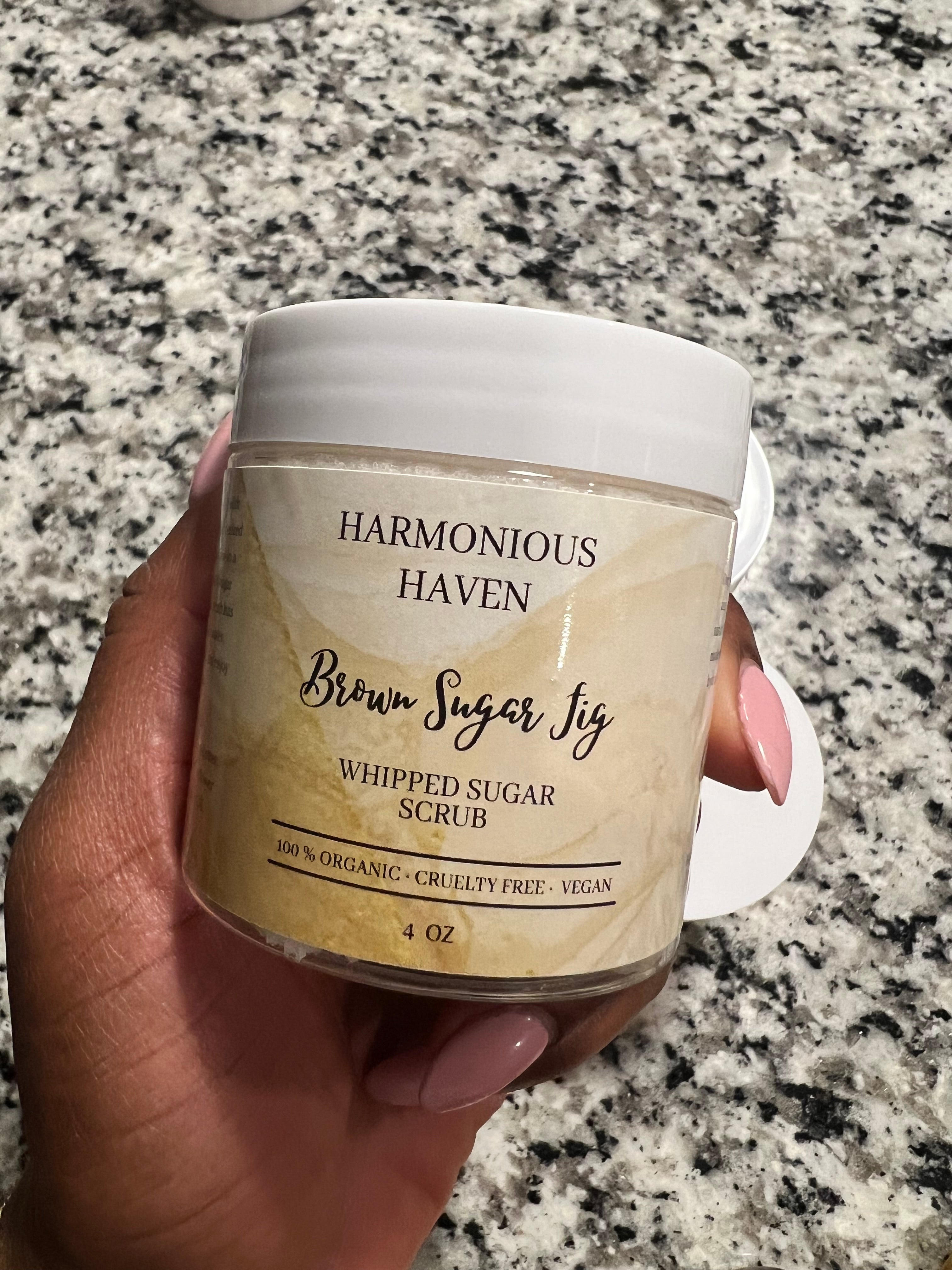 Brown Sugar Fig Whipped Body Scrub – Harmonious Haven Crafts