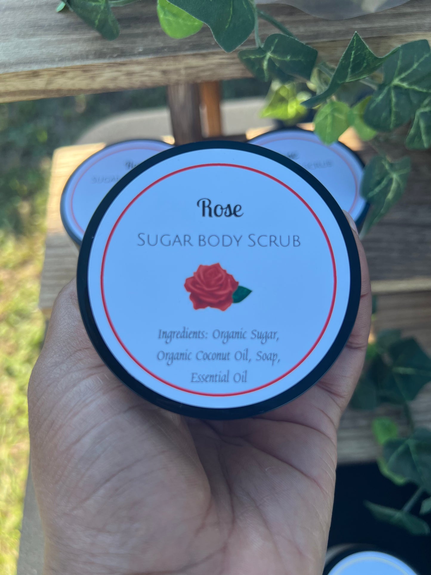 Rose Foaming Sugar Scrub